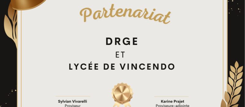 Le lycée de Vincendo noue un partenariat avec l’association DRGE (De la Réunion aux Grandes Écoles)